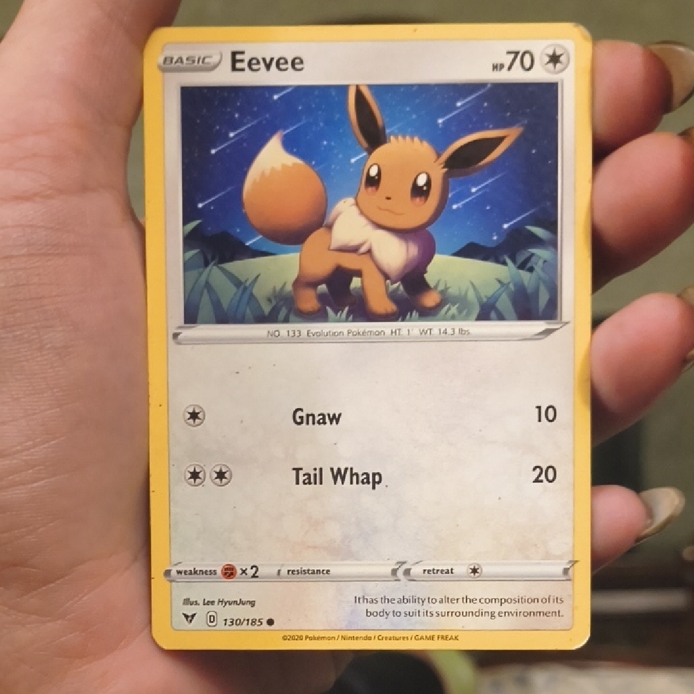 Eevee Pokémon Card